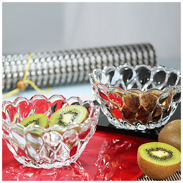 Buy Craftel Glass Bowl Set For Snacks,400 ml Online at Best Price