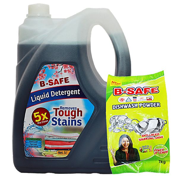 Buy B-SAFE Liquid Detergent - Top & Front Load Online At Best Price Of ...