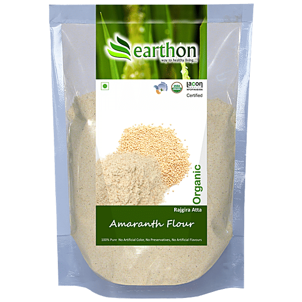 Buy Earthon Organic Amaranth Flour Rajgira Ramdana Atta Online At Best