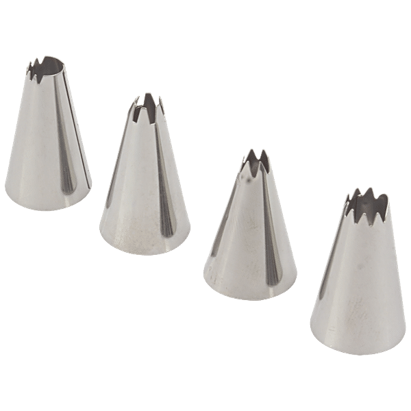 Klassic Icing Piping Nozzle Set With Icing Spatula, KL-08, 8 pc