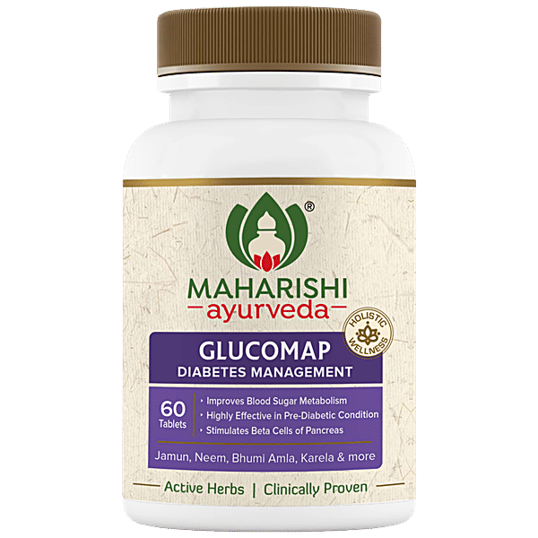 Buy Maharishi Ayurveda Glucomap Ayurvedic Medicine For Diabetes Type 2 ...