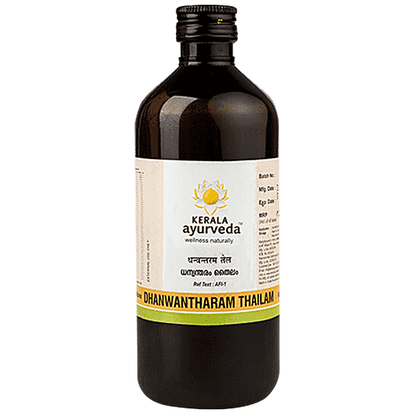 Buy Kerala Ayurveda Dhanwantharam Thailam 450 Ml For Pre Post