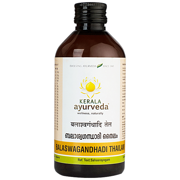 Buy Kerala Ayurveda Kerela Ayurveda Balaswagandhadi Thailam 200ml ...