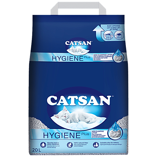 Buy Catsan Hygiene Plus Non Clumping 100% Natural Cat Litter Online at