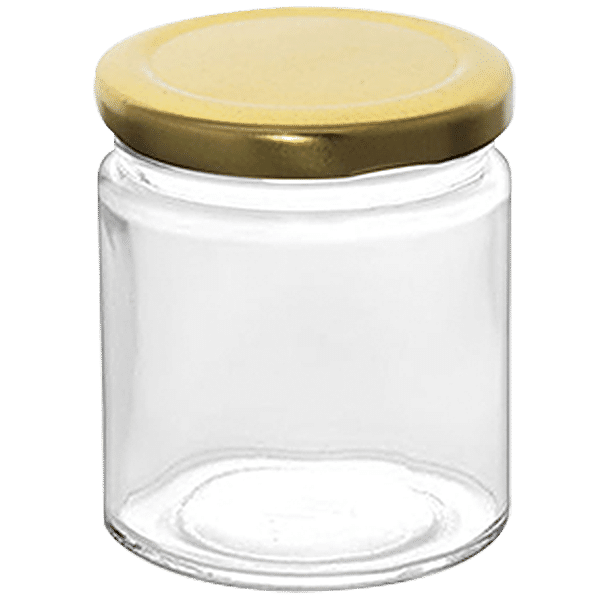 Buy Glass Ideas Glass Storage Jar - With Metal Lid Online at Best Price of  Rs 200 - bigbasket