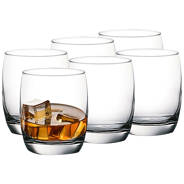 Buy Ocean Ivory Hi Ball Whiskey Glass Set - Transparent, B13011 Online at Best  Price of Rs 529 - bigbasket