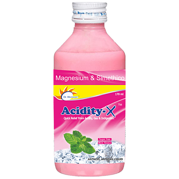 Buy Dr Morepen Acidity X Syrup Relief From Acidity Gas Indigestion Online At Best Price Of