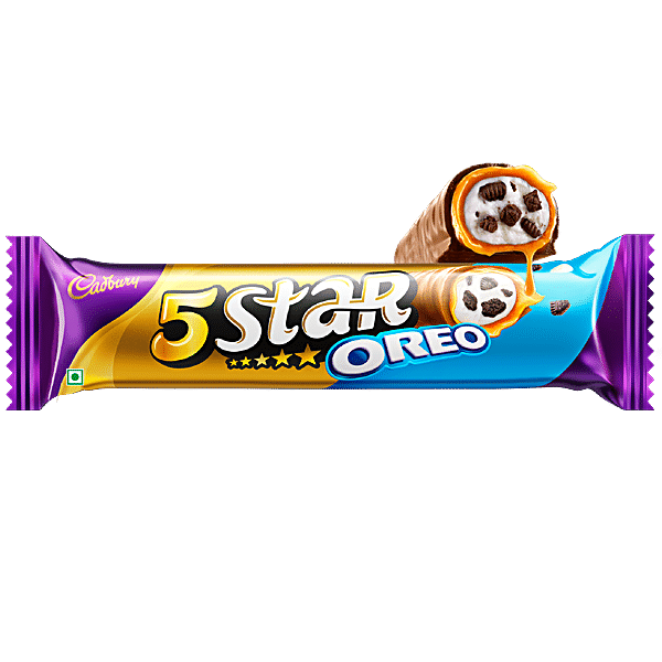 Buy Cadbury 5 Star Oreo Chocolate Bar Online at Best Price of Rs 38.4 ...