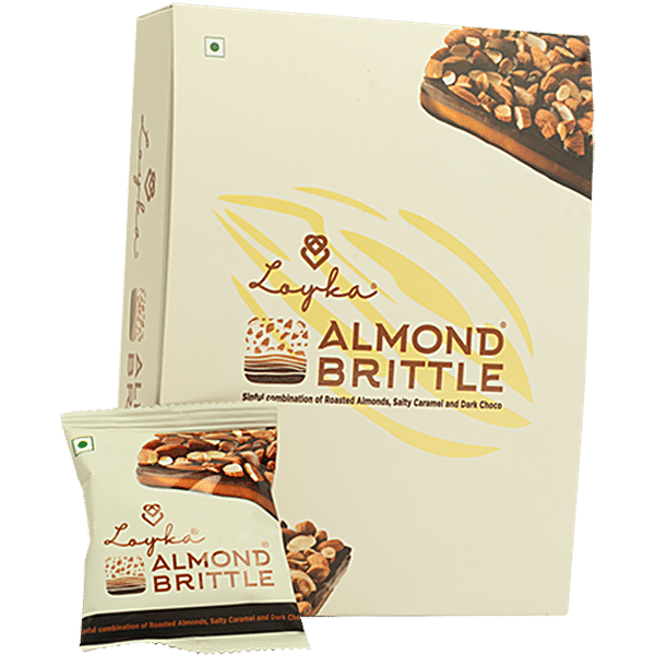 Buy Loyka Almond Brittle - Classic Online at Best Price of Rs 390 ...