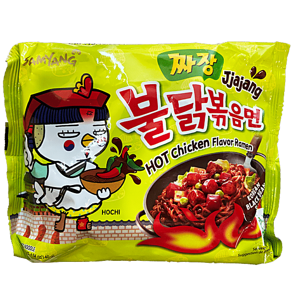 Buy Samyang Hot Chicken Flavour Ramen Jjajang Korean Black Bean Online At Best Price Of Rs 150 8804
