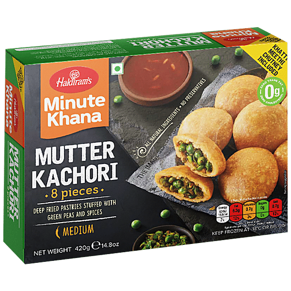 Buy Haldirams Mutter Kachori Minute Khana Online At Best Price Of Rs