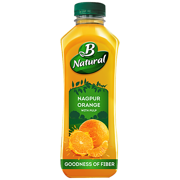 Buy B Natural Nagpur Orange Juice - Goodness Of Fiber Online At Best ...