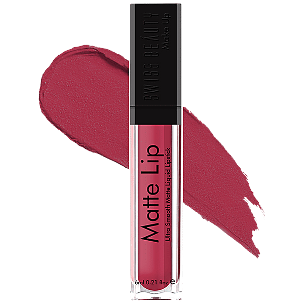 Buy Swiss Beauty Ultra-Smooth Matte Liquid Lipstick Online at Best ...