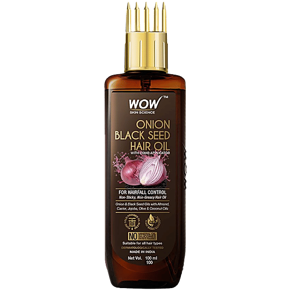 Wow onion black seed hair deals oil