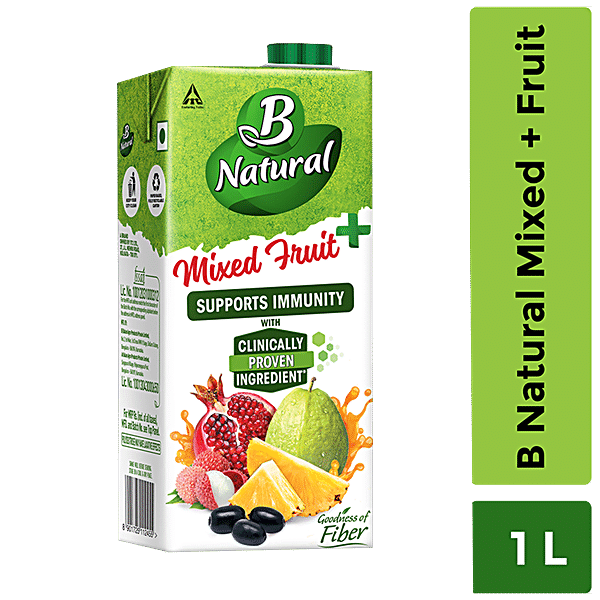 Buy B Natural Mixed Fruit+ Juice, With Green Coffee Extract - Rich In ...