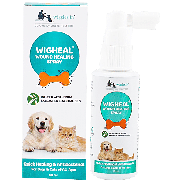 Wound healing spray for clearance dogs