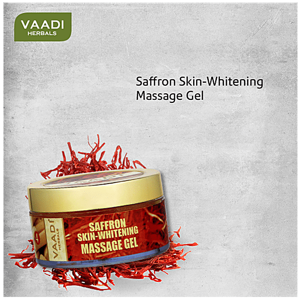 Buy Vaadi Skin Whitening Massage Gel With Saffron Removes