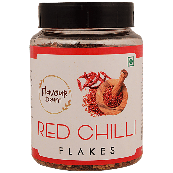 Buy Flavour Drum Red Chilli Flakes - Rich In Vitamin C, A, B6, K1 ...