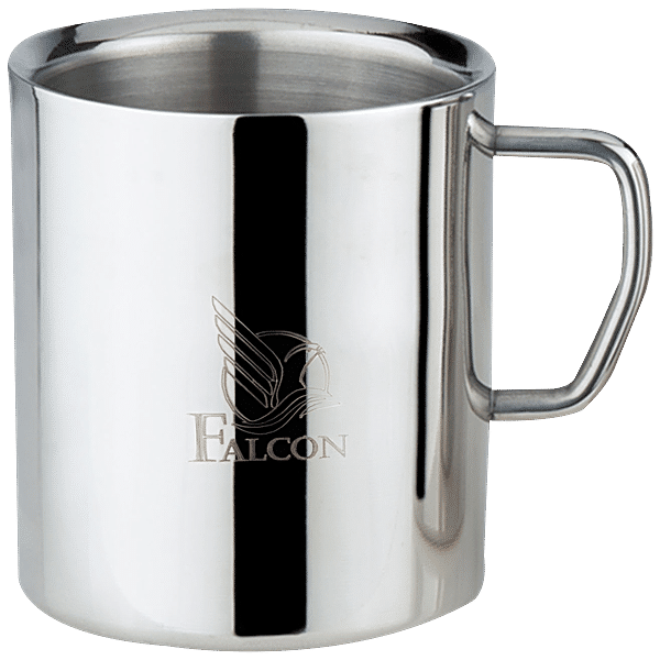 Pdd Falcon Steel Mug Silver - 280ml – PDDFALCON