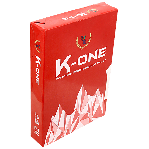 Buy K-ONE Premium A4 Size Copier/Printing Paper - 70 GSM, 1 Ream Online at  Best Price of Rs 295 - bigbasket