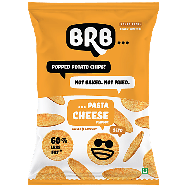 Buy Brb Popped Potato Chips Pasta Cheese Flavour Online At Best Price Of Rs 40 Bigbasket