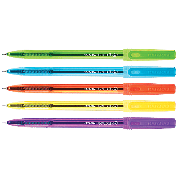 Buy Nataraj Gelix Ii Gel Pen - Comfortable Grip, Smudge Free Online at ...