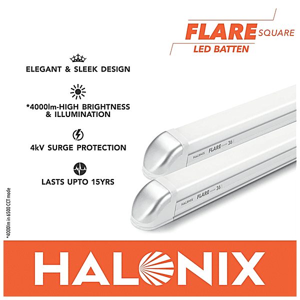 Halonix led tube light 2024 36w price