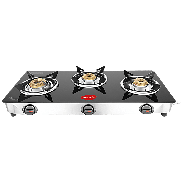 pigeon 2 burner glass top gas stove price