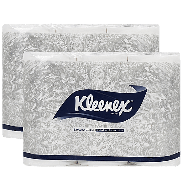 Buy Kleenex Toilet Rolls Ply Virgin Pulp Bathroom Tissues