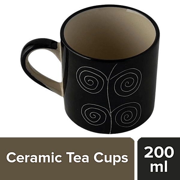 Buy Bb Home Earth Ceramic Coffee Mug - Delightful Spiral Design ...