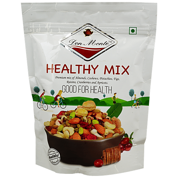 Buy Don Monte Healthy Mix With Dry Fruits And Nuts For Snacking Topping Baking Use Online At 1300