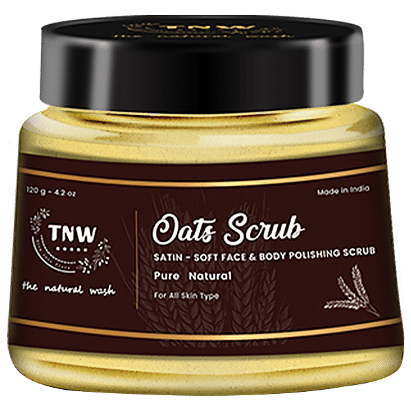 Buy Tnw The Natural Wash Oats Scrub Pure And Natural For All Skin Types Online At Best Price Of 2382