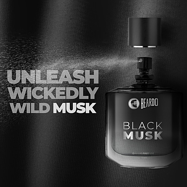 Buy Beardo Black Musk EDP Perfume Musky Woody Long Lasting