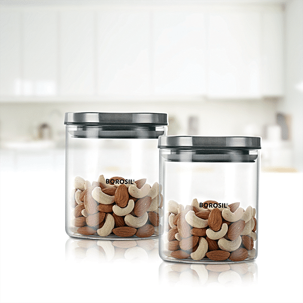 Buy Glass Storage Jars With Lid, Glass Containers From MyBorosil