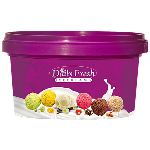 Buy Daily Fresh Ice Creams Twisty Tender Coconut Made With Milk Fruit Pulp Creamy Frozen