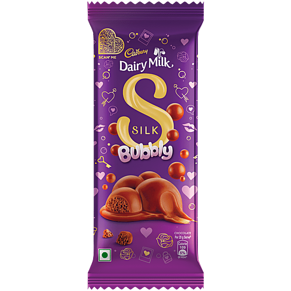 Buy Cadbury Dairy Milk Silk Bubbly Valentines Chocolate Bar Gift Pack