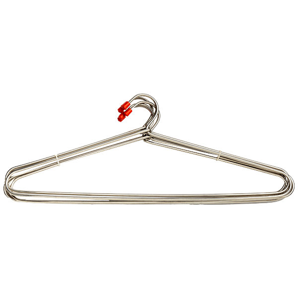 Buy HAZEL Stainless Steel Hangers - High-Quality Material, Lightweight,  Durable Online at Best Price of Rs 379 - bigbasket
