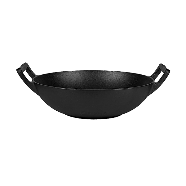 Cast Iron Deep Kadai - Induction Safe & Pre-seasoned