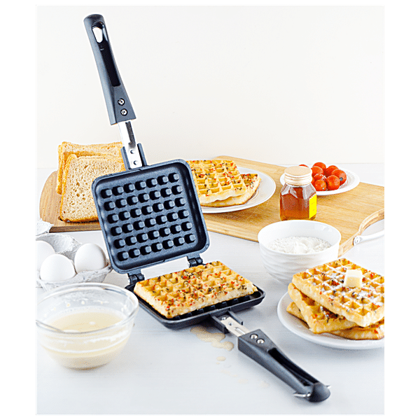 1pc Mini Waffle Maker, Non-stick Waffle Iron For Kids, Pancakes, Waffles,  Paninis, Breakfast, Lunch, Snack, Home Cooking Machine