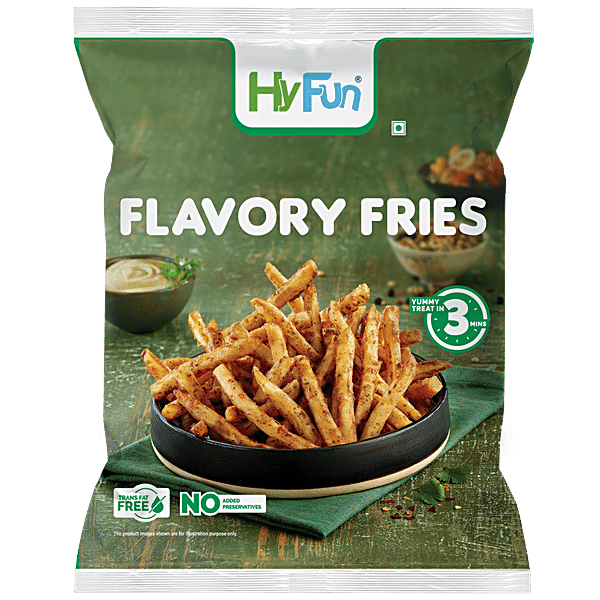 Buy HyFun Flavory Fries - Rich In Protein & Fibre, Crispy, No ...