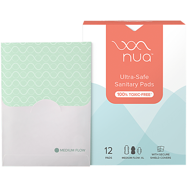 Buy Nua Ultra Thin Rash-Free Pads- Assorted Pack, With Disposal Covers  Online at Best Price of Rs 198 - bigbasket
