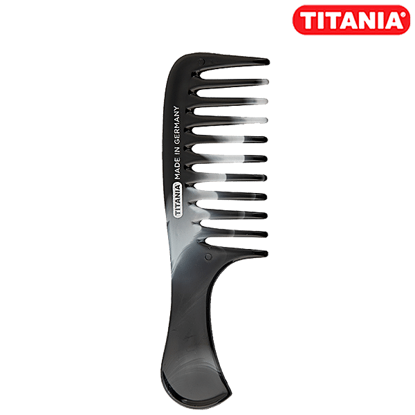 Titania Hair Comb Cleaner - Durable & Soft, Travel-Friendly, White,  DP100191, 1 pc