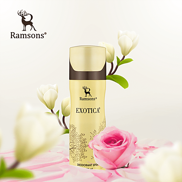 RAMSONS Exotica Deodorant Spray - For A Long Lasting Impression, Feel  Fresh, 200 ml