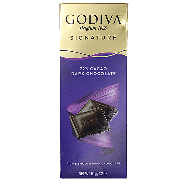 Buy Godiva Dark Chocolate Bar - 72% Cacao, Rich & Smooth Online At Best ...