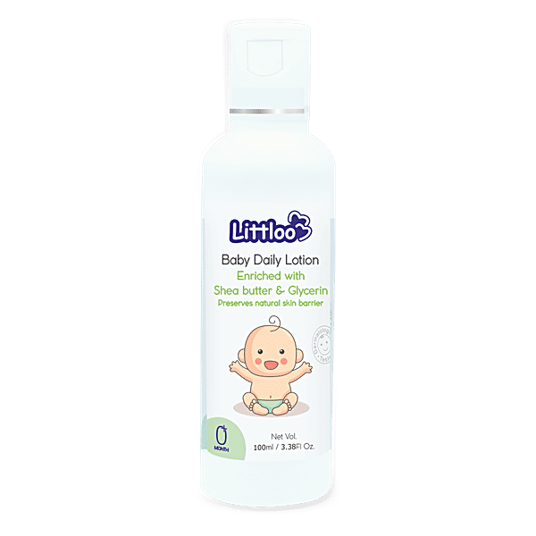 Buy Littloo Baby Daily Lotion - Shea Butter & Glycerin, Moisturises ...