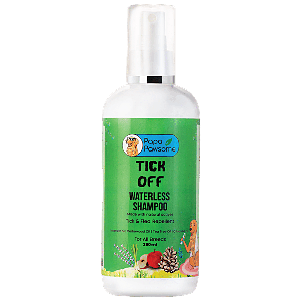 Paw sense waterless on sale shampoo