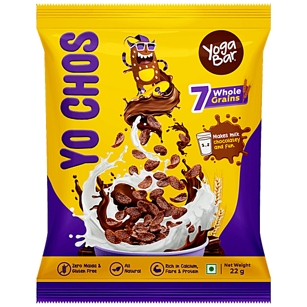 Buy Yoga Bar Yo Chos Choco Cereal - No Maida, Rich In Protein