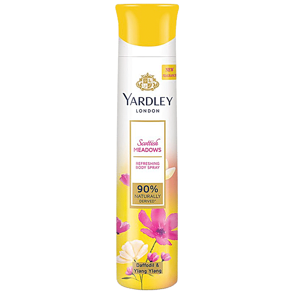 Buy Yardley London Scottish Meadows Refreshing Body Spray For Daily Use  Online at Best Price of Rs 189 - bigbasket