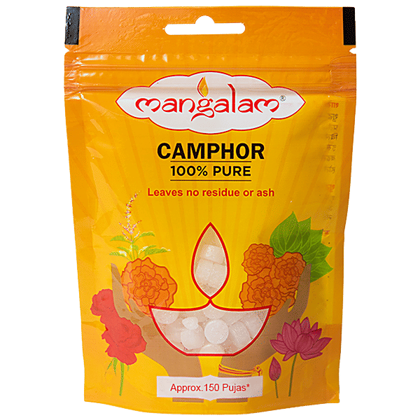 Buy Mangalam Camphor - Small, Round Online at Best Price of Rs 175 ...