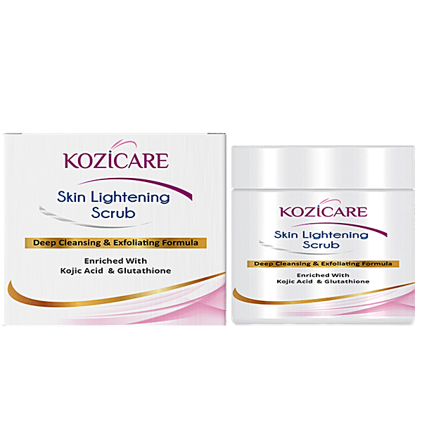 Buy Kozicare Skin Lightening Scrub Deep Cleansing And Exfoliating Formula Enriched With Kojic 3206